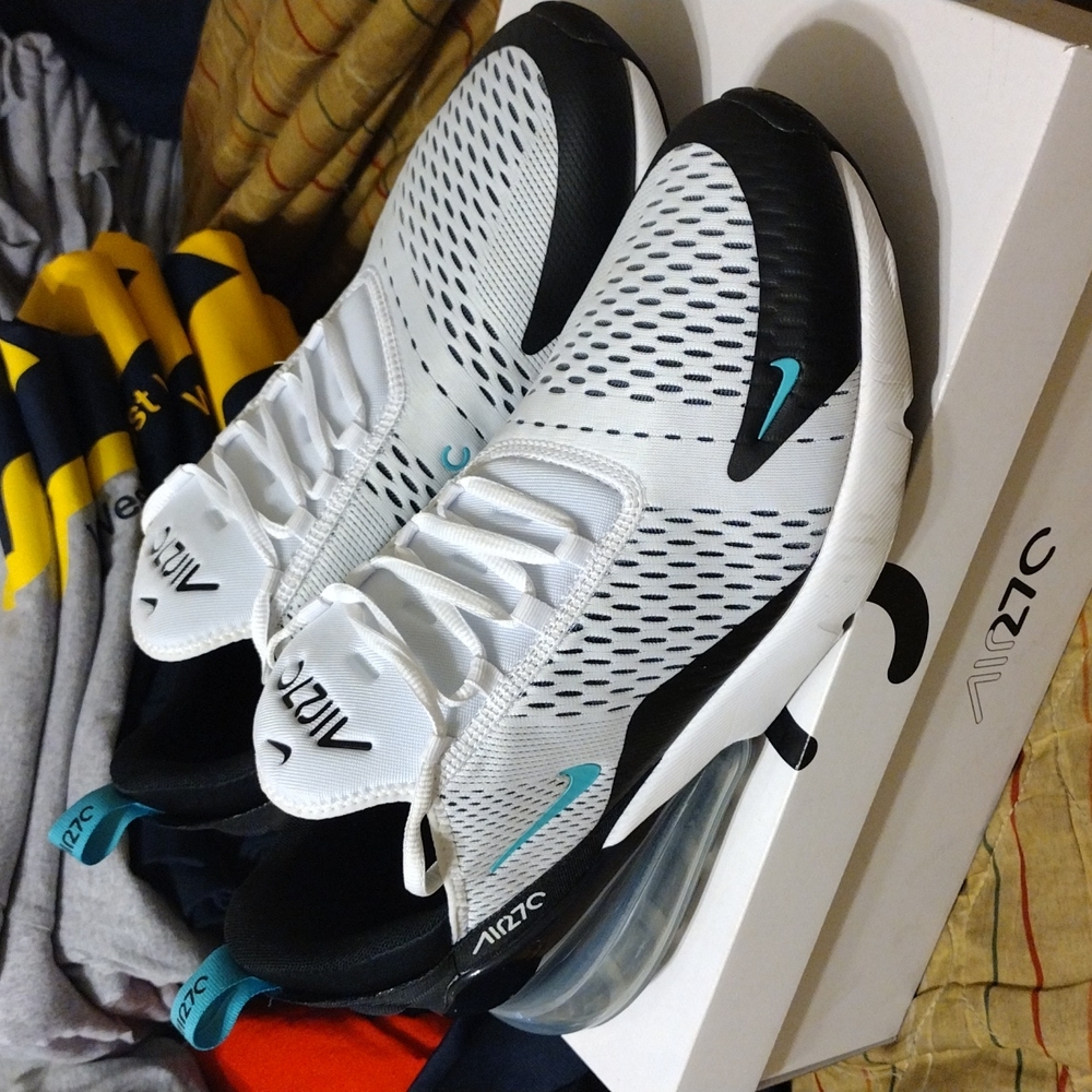 Nike Air Max 270 Black/White- Dusty Cactus